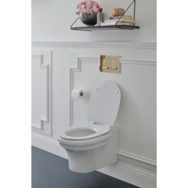 унитаз подвесной jacob delafon cleo 1889 edz102-0 безободковый, белый