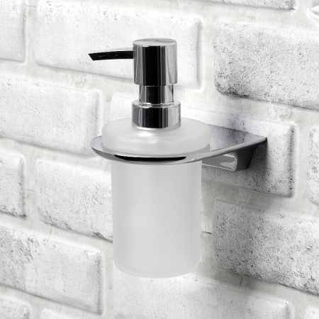 дозатор для жидкого мыла wasserkraft kammel k-8399 цвет хром