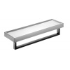 Полка Fantini Linea 92 P5 7704P1 Matt Gun Metal PVD / белый