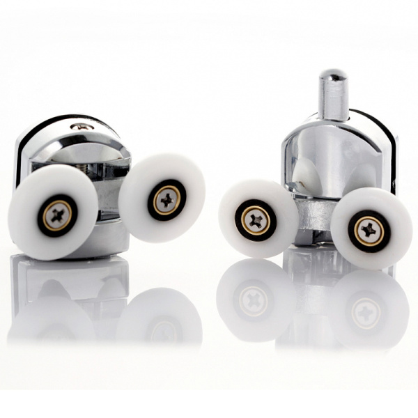 шторка на ванну abber schwarzer diamant 170х140 ag57170 профиль хром, стекло прозрачное