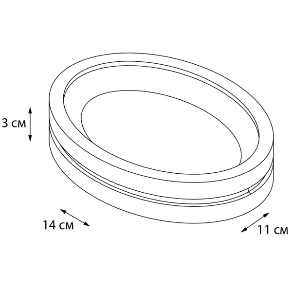Мыльница Fixsen Nero FX-240-4