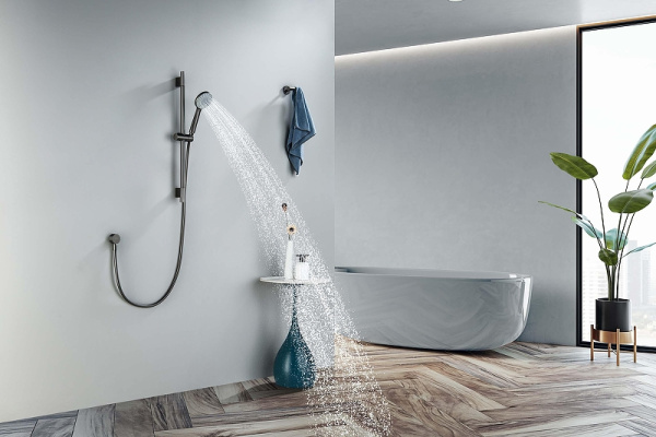 душевой гарнитур aquatek бетта aq2017bgm цвет оружейная сталь