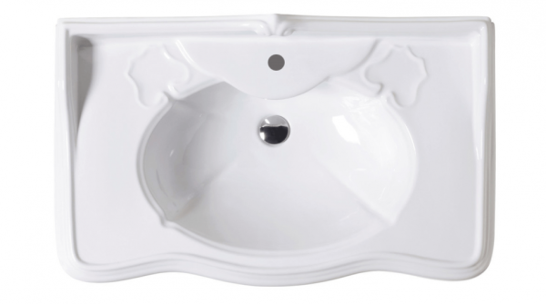 раковина azzurra jubilaeum 91 julp0905500mbi/(jub200/90 bi)*1 белая