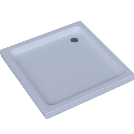 акриловый поддон для душа aquatek 80x80 dpa-0000008 белый