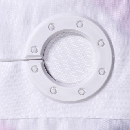 штора для ванны wasserkraft lossa 200х200 sc-81102 цвет белый