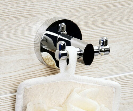 крючок двойной, wasserkraft rhein k-6223d цвет хром