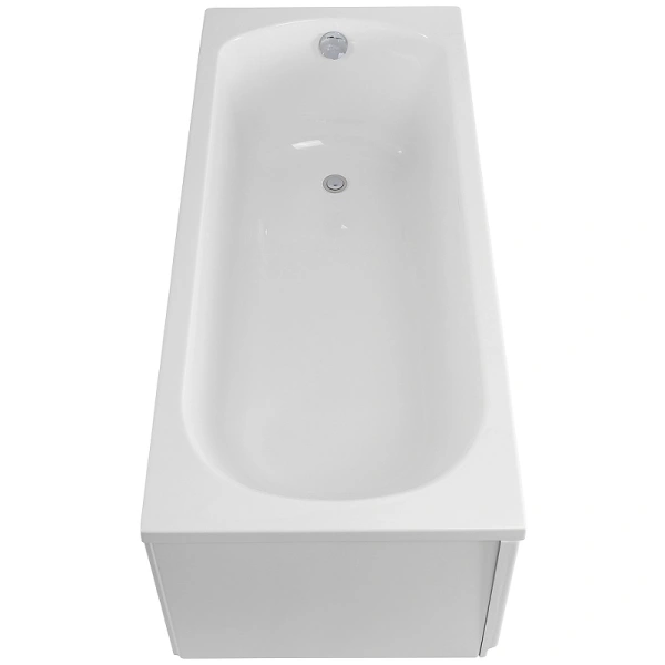 акриловая ванна cezares eco 155х70 eco-155-70-41-w37 без гидромассажа