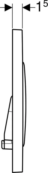 кнопка для инсталляции geberit sigma 20 115.882.kn.1 цвет хром