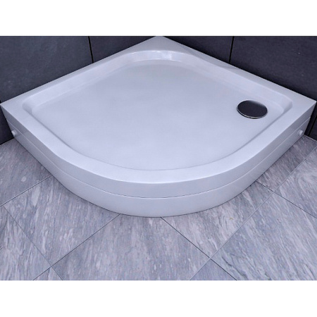акриловый поддон для душа aquatek 80x80 dpa-0000007 белый