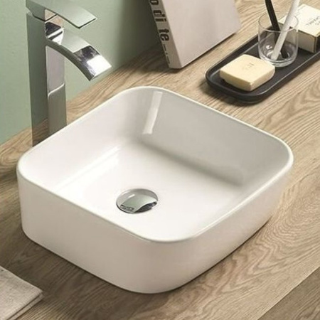 Раковина-чаша 35 см CeramaLux 78495 белая