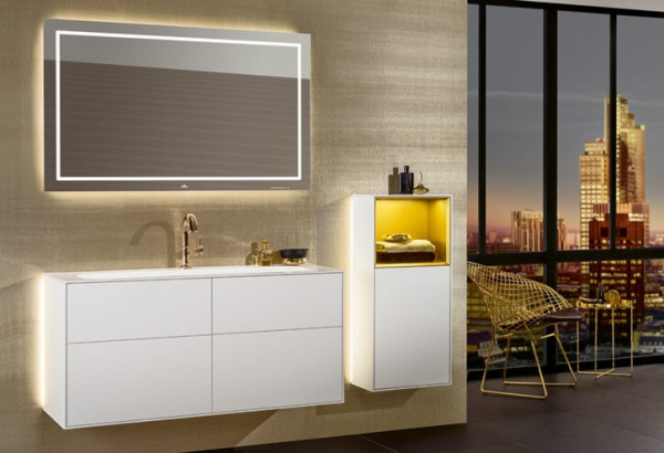 тумба под раковину villeroy & boch finion 100 f030 mt gf (208817)