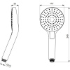 душевая лейка ideal standard b2231aa