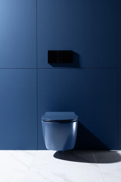 унитаз allen brau fantasy 4.11004.id подвесной, безободковый, без сиденья, 51x36.3 см,индиго