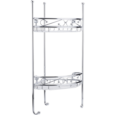 Полка корзина Migliore Complementi 22937 угловая, цвет хром