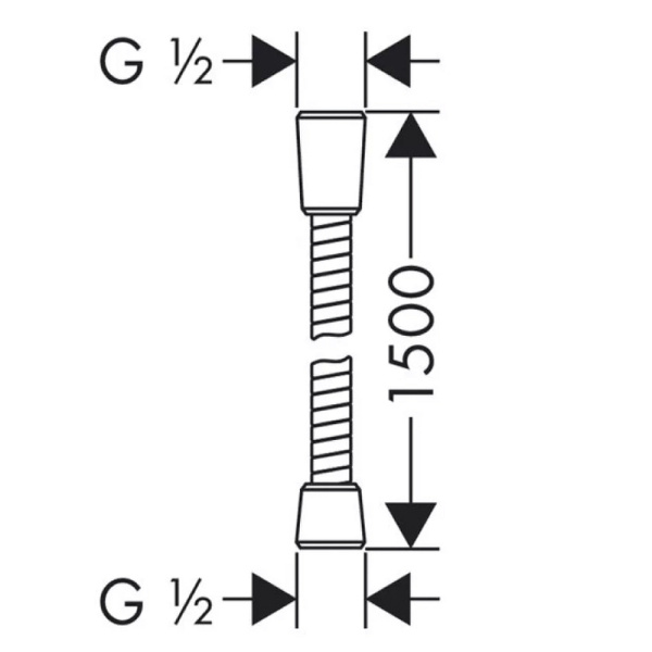 душевой шланг lemark le8023s-black черный