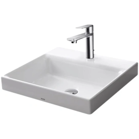 Раковина TOTO MH LW1615CB#XW полувстраиваемая, 50х46 см, белая