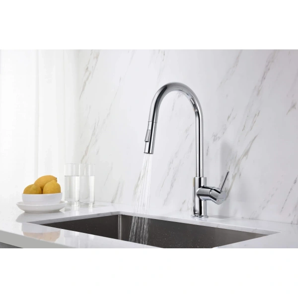 смеситель для кухни aquatek европа aq1384cr хром