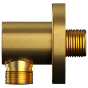 душевая система whitecross y brushed gold yset09glb с термостатом брашированное золото