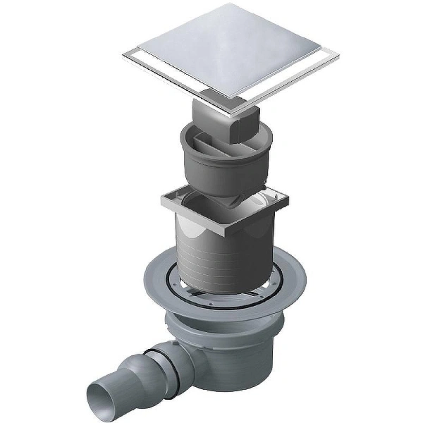 душевой трап 94x94/50 мм pestan confluo standard plate 1 13702562 2 в 1 с основой под плитку