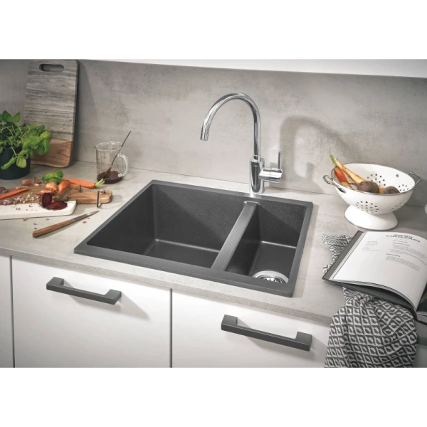 кухонная мойка grohe k500 серый 31648at0 кухонная мойка grohe k500 серый 31648at0