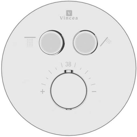 душевая система vincea inspire vsfw-3i22mt2ch с термостатом хром