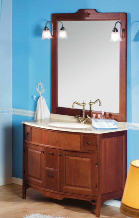 Зеркало Cezares Alicante 80 AL.SP.403 Decorato Celeste Crema