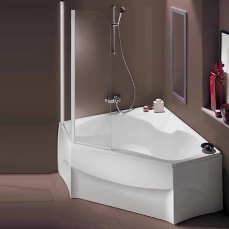 акриловая ванна jacob delafon bain douche 145x145 l e6222ru-00 без гидромассажа