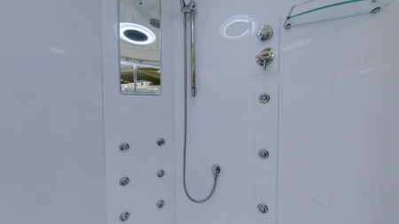 душевой бокс timo lux 150x150 t-7755 с гидромассажем