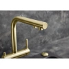 смеситель для кухни с подключением к фильтру blanco fontas-s ii золотой матовый 526694