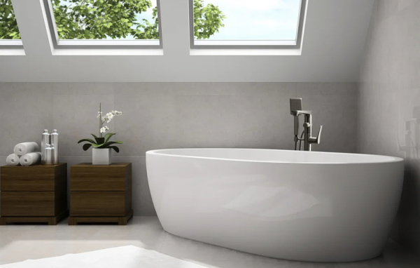 смеситель для ванны lemark bronx lm3744gm графит