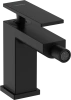 Смеситель Hansgrohe Tecturis E 73200670 для биде, с донным клапаном, черный матовый