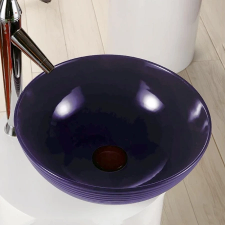 Раковина накладная 38.5 см Melana MLN-T4004-B9