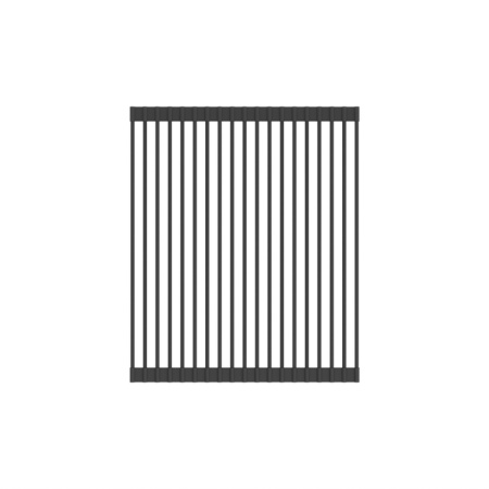 ролл-мат, нерж. сталь, чёрный, 353*420, kitchen line iddis (rol35bli59)