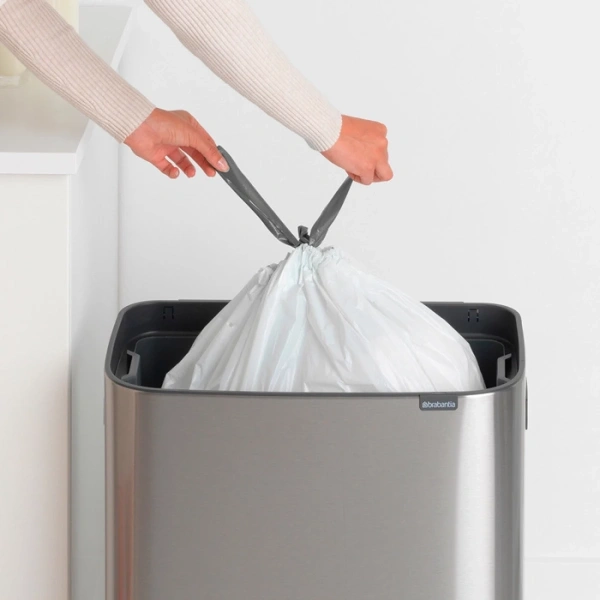 Мусорное ведро Brabantia Bo Touch Bin 223082 60 л, стальное