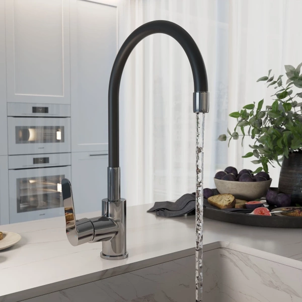 смеситель для кухни avrora kitchen av9002b