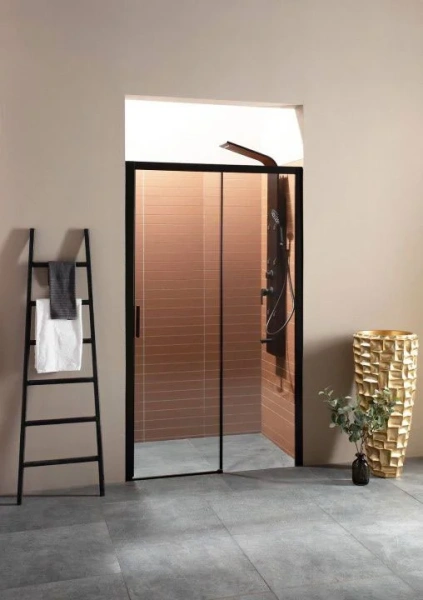 душевая дверь в нишу aquanet pleasure ae60-n-160h200u-bt