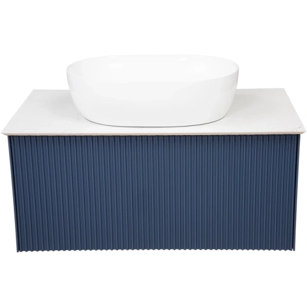 тумба синий матовый 74 см la fenice terra fnc-01-ter-bg-80