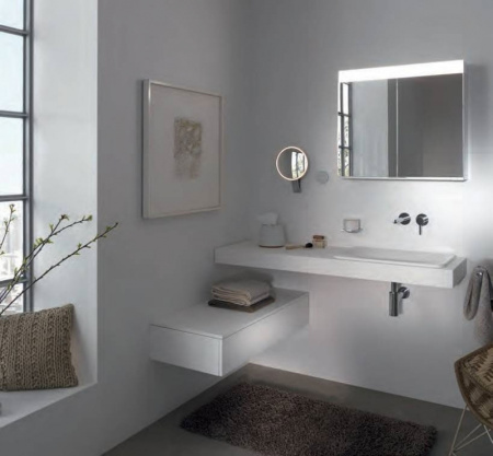 смеситель для раковины keuco edition 400 51516 010200 хром