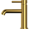 смеситель для раковины whitecross y brushed gold y1210glb брашированное золото