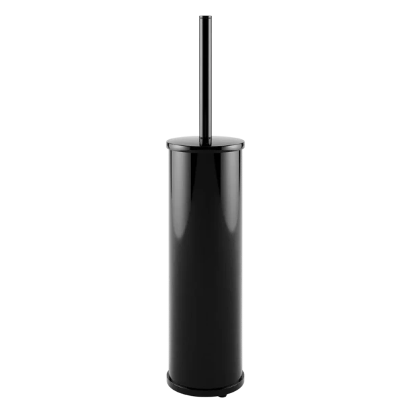 Ёршик для унитаза Wasserkraft Glan 1027PB polished black