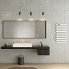полотенцесушитель электрический black&white universe 480х920 мм n-355 w 355wi белый матовый