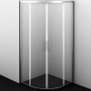 Душевой уголок WasserKRAFT Main 90×90 41S01 профиль хром, стекло прозрачное