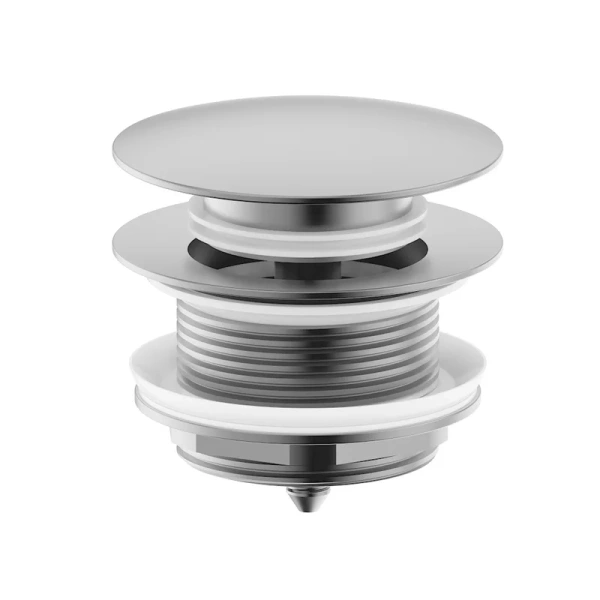 Донный клапан Wonzon & Woghand WW-SS105-BN для ванны, без перелива, брашированный никель