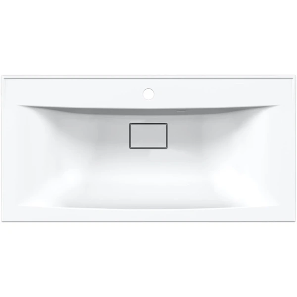 раковина vincea vcb-3m900w 90х45 см, белая