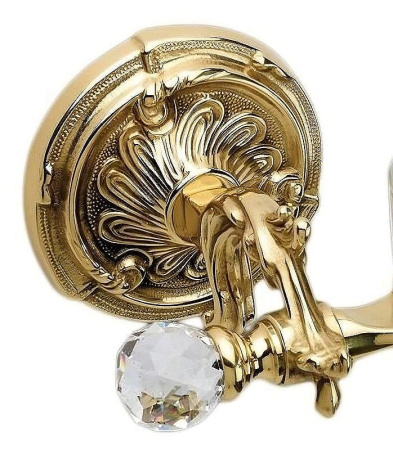 полотенцедержатель art&max barocco crystal am-2057p-do-ant-c