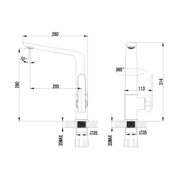 смеситель для кухни lemark melange lm4905cw белый хром