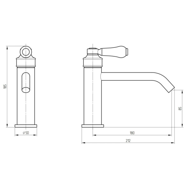 смеситель для раковины migliore ermitage mini 28576 хром