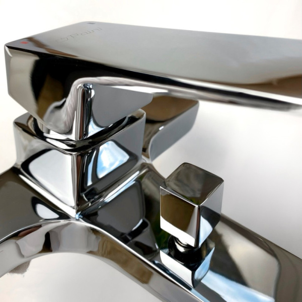 смеситель для ванны paini torre 98cr111 хром