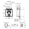 внутренняя часть grohe eurosmart cosmopolitan e 36459000