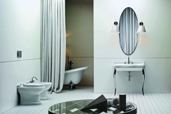 раковина консоль 110x65 см с тремя отверстиями под смеситель azzurra giunone giu200110/alzat bi*3